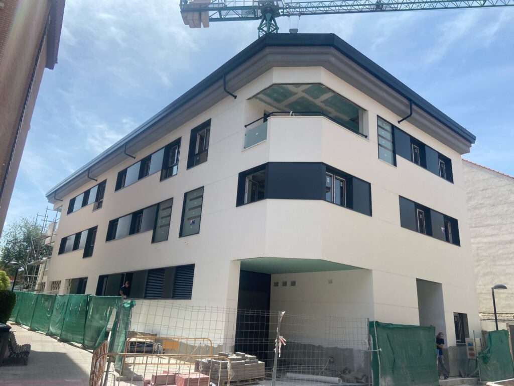 Trabajos de construcción Cardo y Decumano 3 Arellano